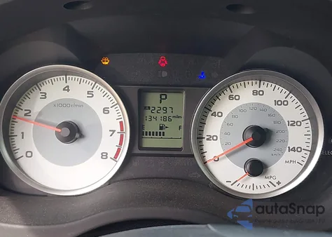 2013 Subaru Impreza 2.0I Premium из США, поврежденный, VIN JF1GPAC62D2849126